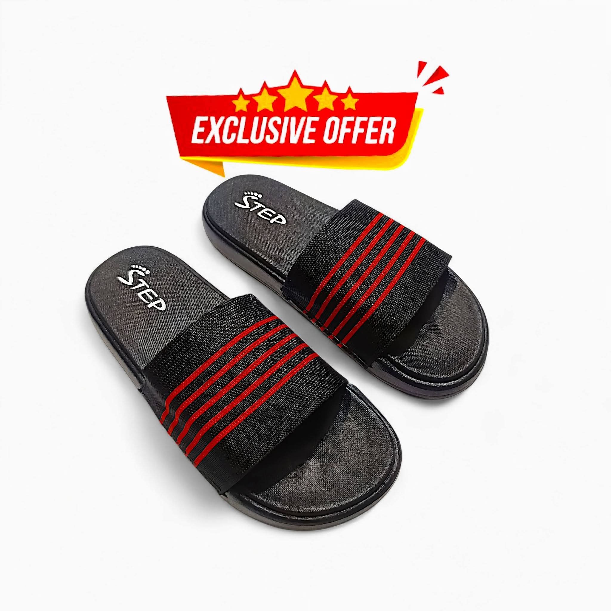 Trendy Viral Step Slides Sandal For Men - Classic Edition